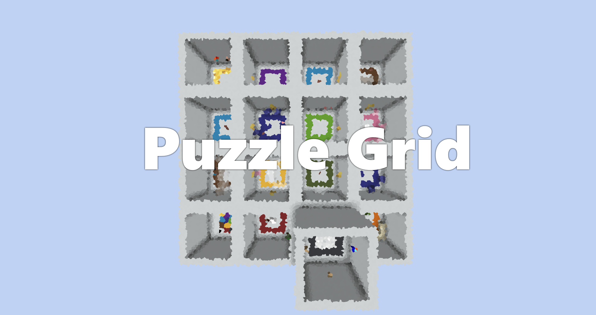 Скачать Puzzle Grid для Minecraft 1.15.2