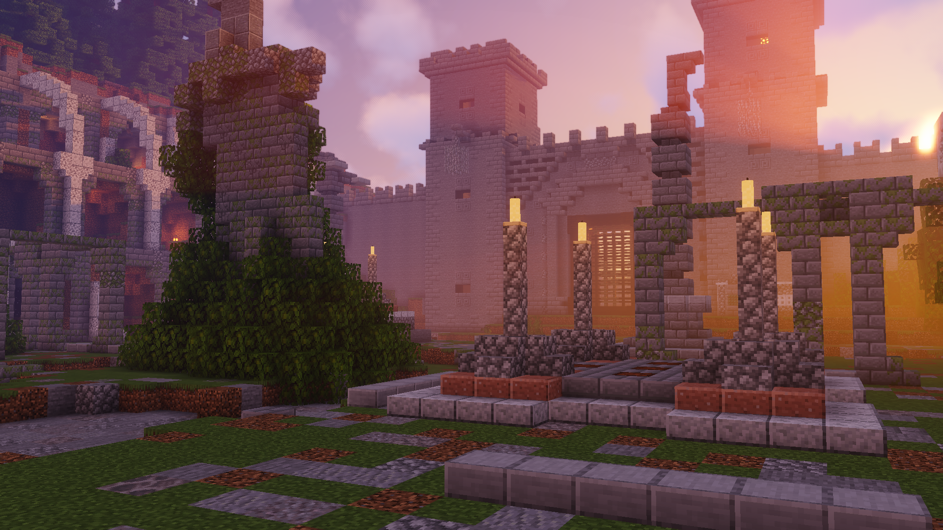 Скачать Castle to None для Minecraft 1.14.4