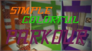 Скачать Simple Colorful Parkour для Minecraft 1.15.2