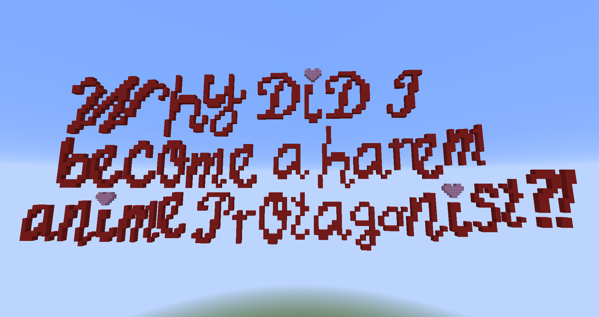Скачать Why did I become a harem anime protagonist?! для Minecraft 1.16.1