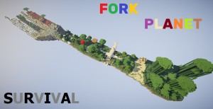 Скачать Fork Planet Survival для Minecraft 1.16.2