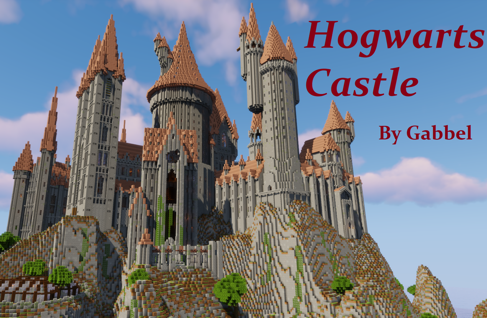 Скачать Hogwarts Castle для Minecraft 1.14.4