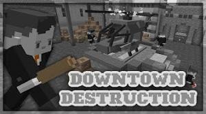 Скачать Downtown Destruction для Minecraft 1.12.2