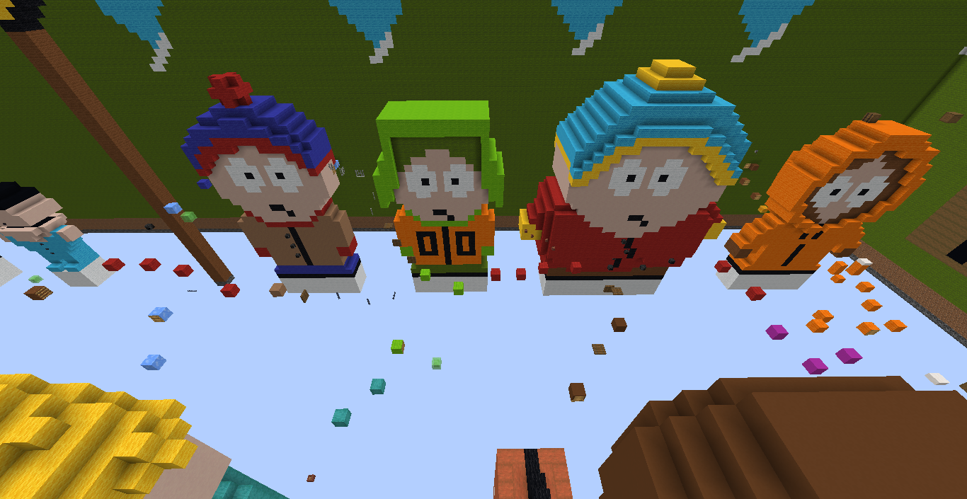 Скачать South Parkour для Minecraft 1.16.4