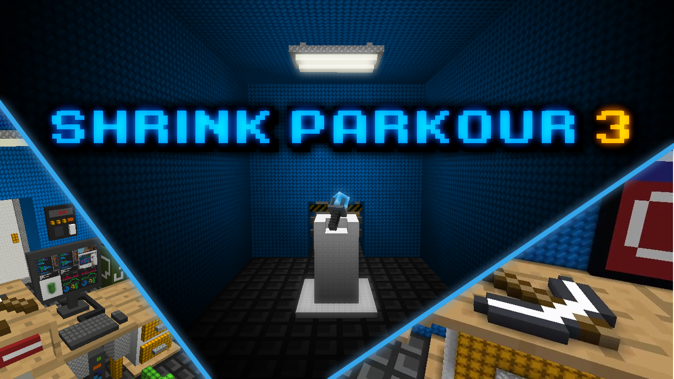 Скачать Shrink Parkour 3 для Minecraft 1.16.4