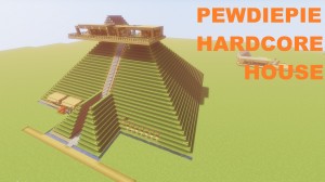 Скачать Pewdiepie Hardcore House для Minecraft 1.16.4