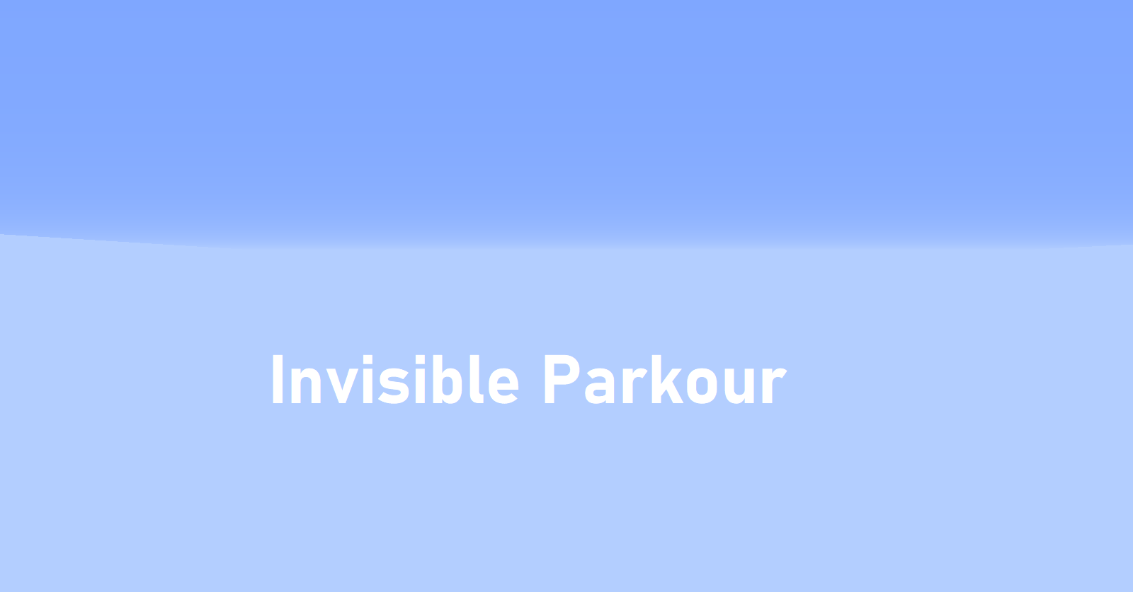 Скачать Invisible Parkour для Minecraft 1.16.4