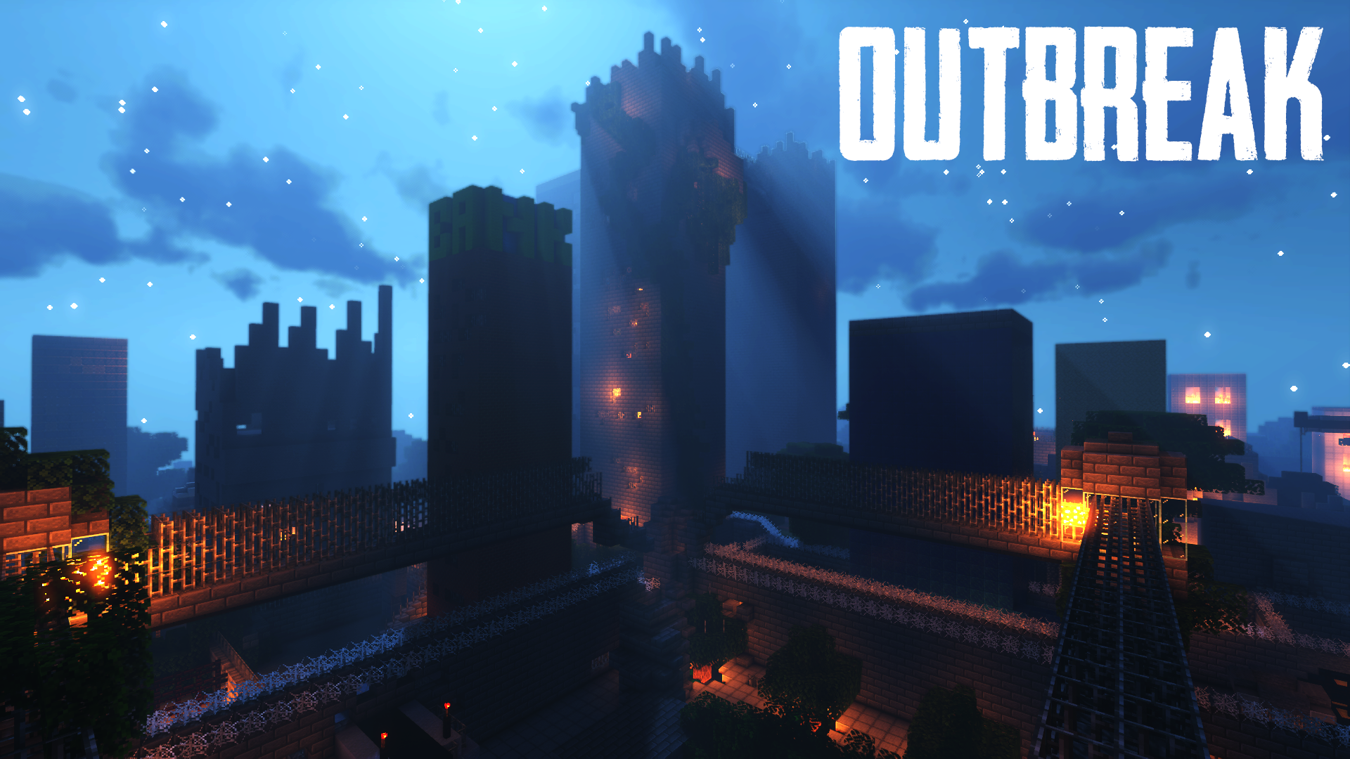 Скачать OUTBREAK для Minecraft 1.16.5