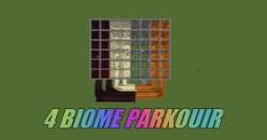 Скачать 4 Biome Parkour для Minecraft 1.16.5