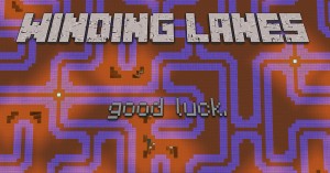 Скачать Winding Lanes для Minecraft 1.16.5