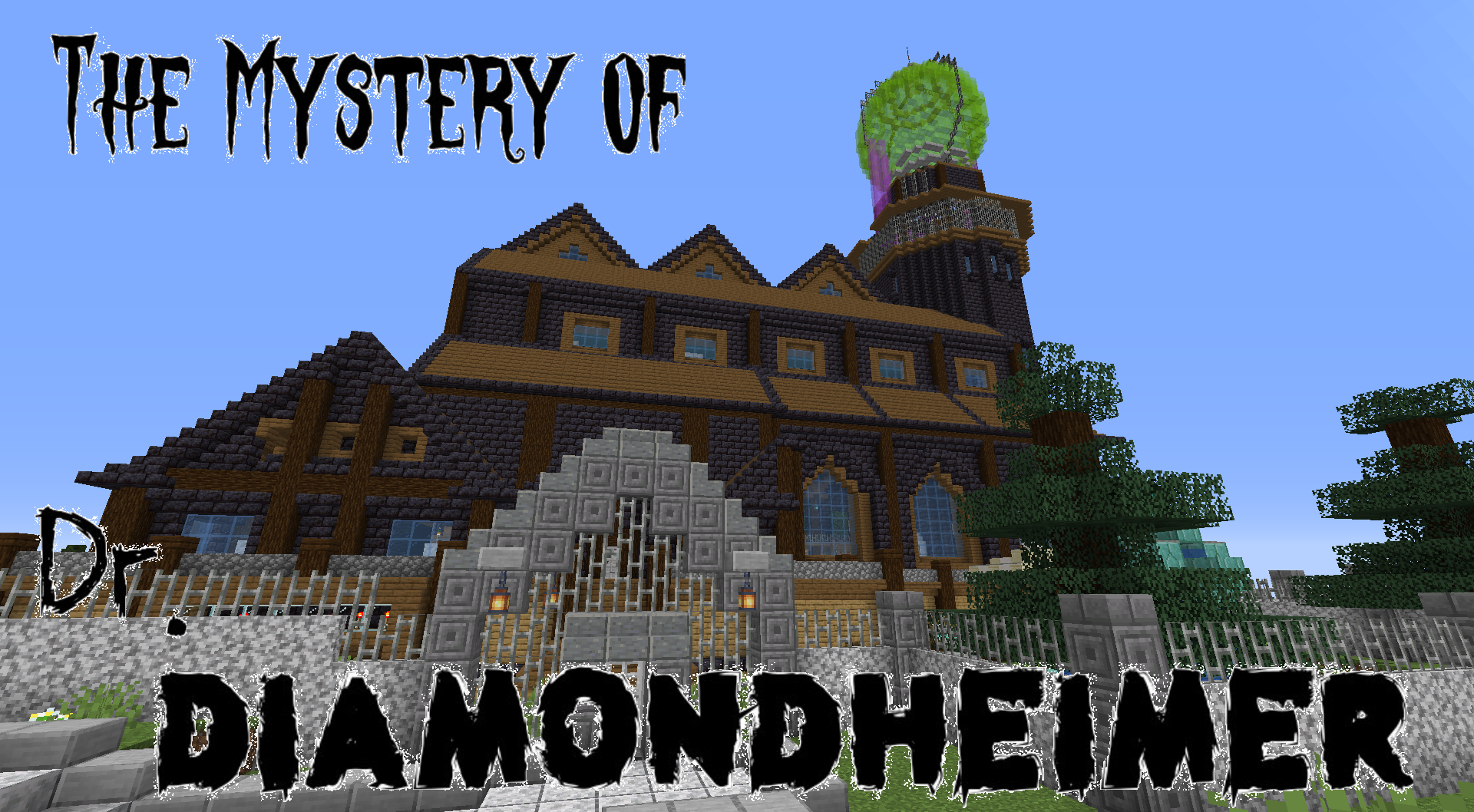 Скачать The Mysterious Mansion of Dr. Diamondheimer для Minecraft 1.16.5