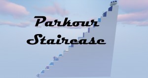 Скачать Parkour Staircase для Minecraft 1.16.5