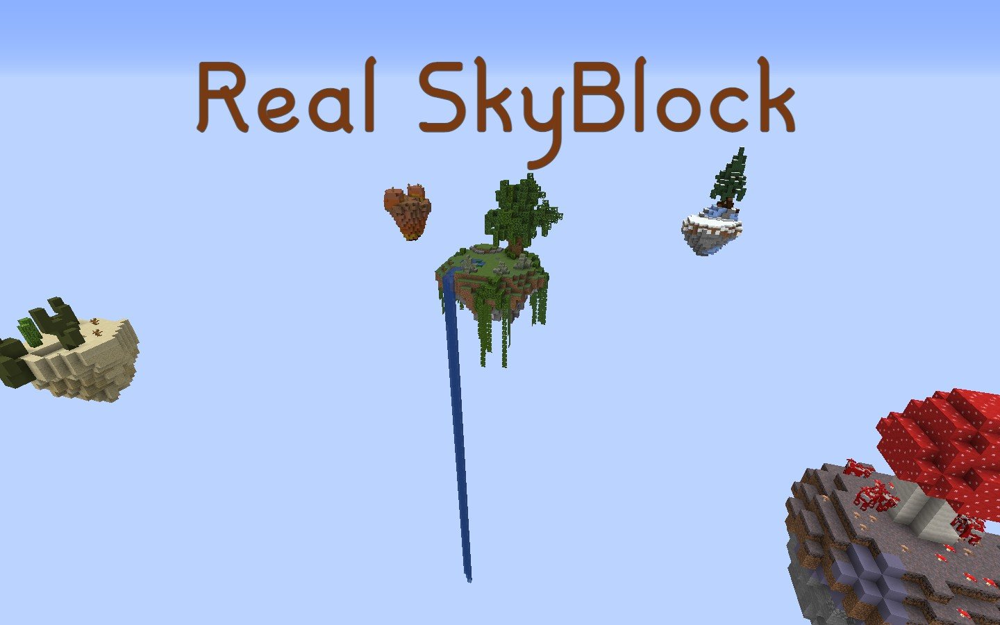 Скачать Real SkyBlock для Minecraft 1.16.5