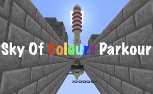 Скачать Sky of Colours Parkour для Minecraft 1.16.4