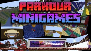 Скачать Parkour Minigames для Minecraft 1.16.5