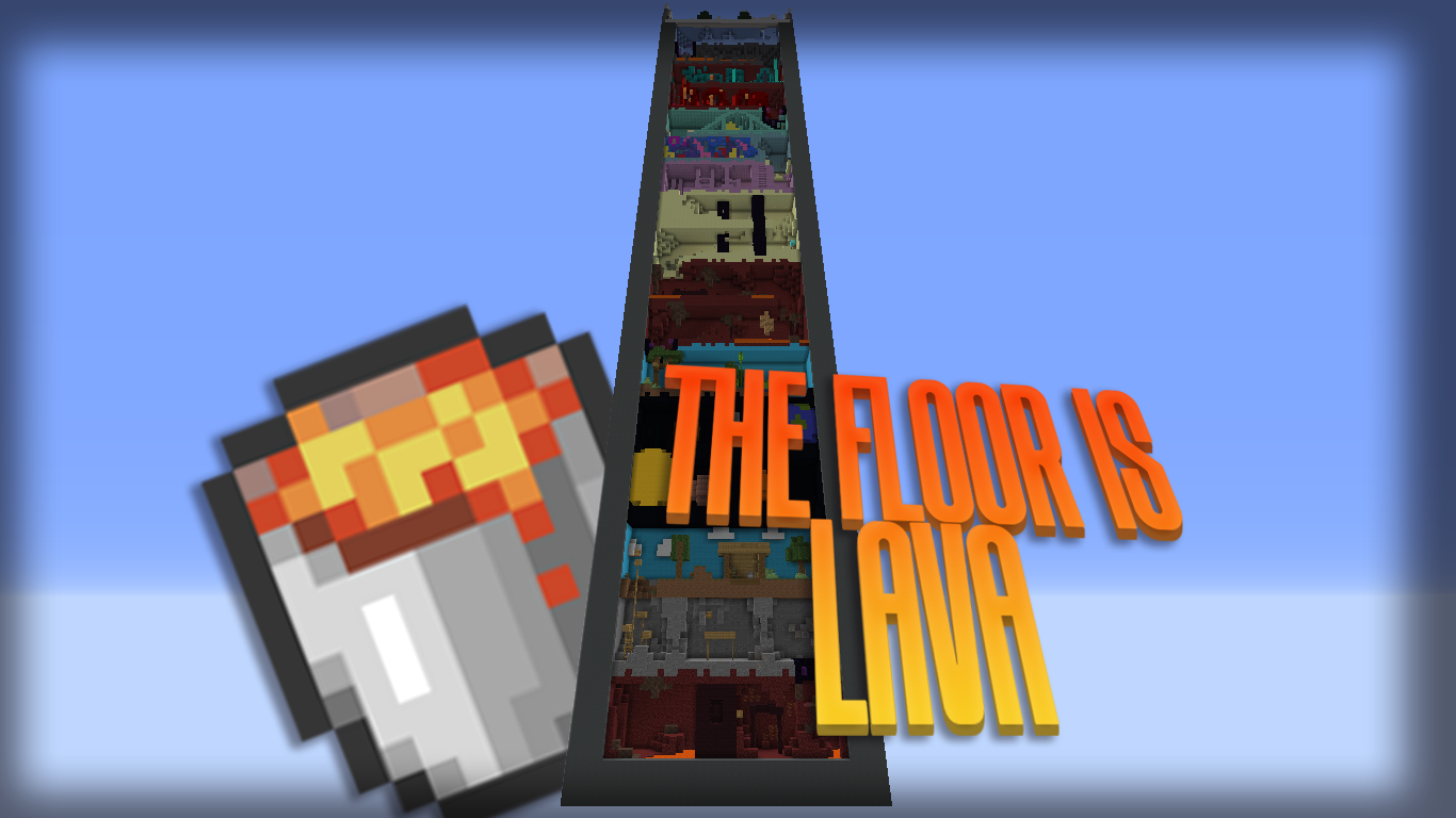 Скачать The Floor Is Lava для Minecraft 1.16.5