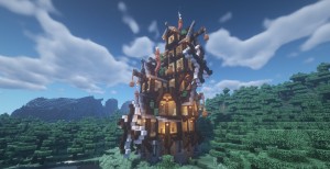 Скачать SteamPunk Mansion для Minecraft 1.16.3