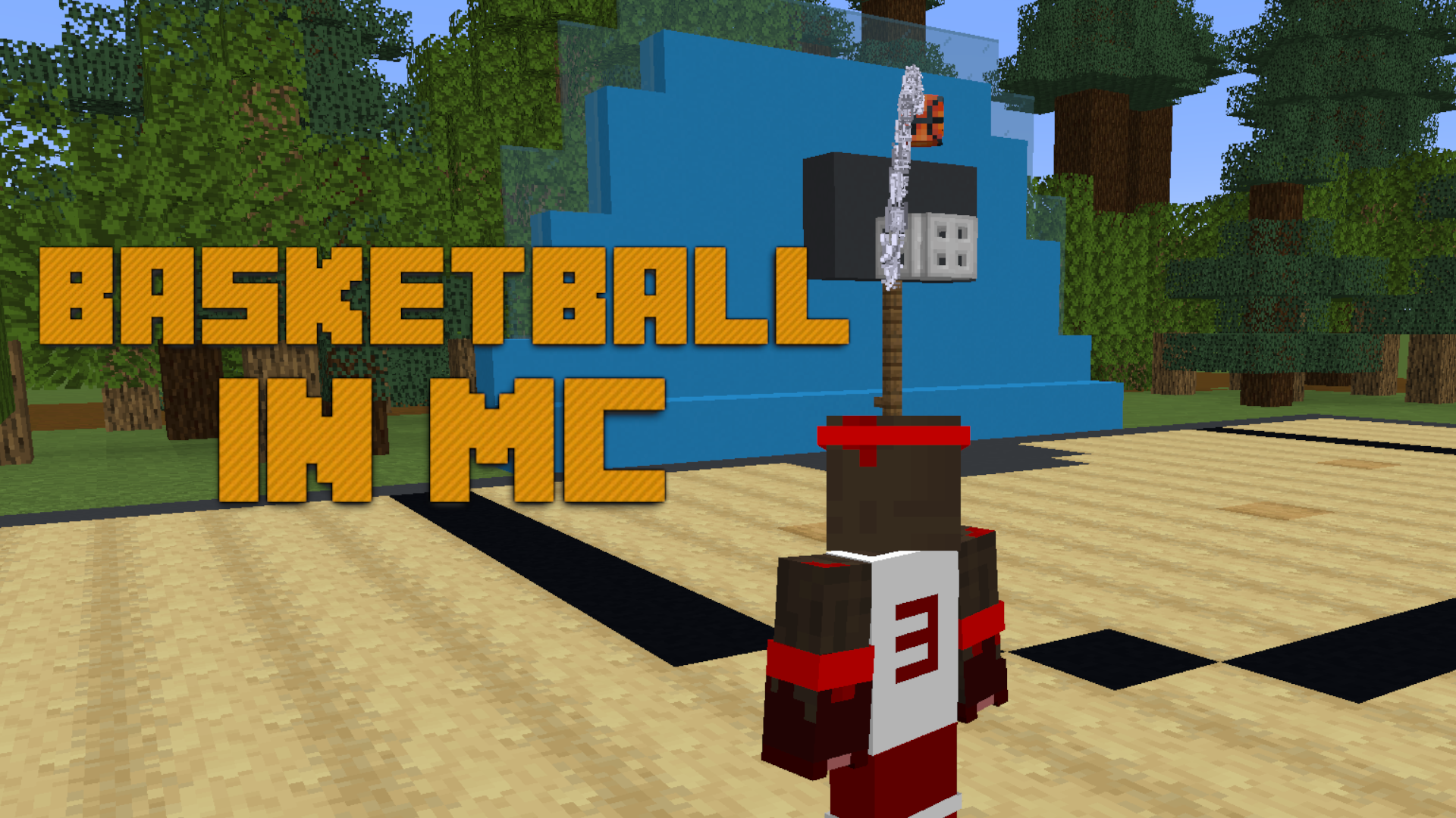 Скачать Basketball In Minecraft для Minecraft 1.17.1