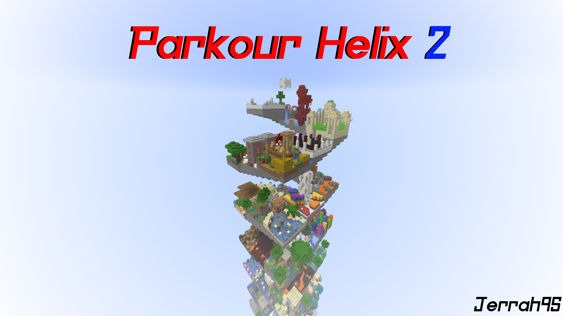 Скачать «Parkour Helix 2» (5 Mb) Карта Для Minecraft