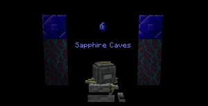 Скачать Sapphire Caves для Minecraft 1.17.1