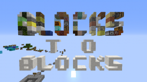 Скачать Blocks to Blocks для Minecraft 1.12.1