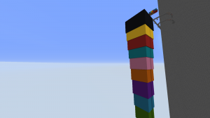 Скачать Rainbow Parkour (Dropper) для Minecraft 1.12.2