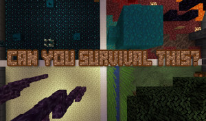 Скачать Can you Survival this? 1.5 для Minecraft 1.19