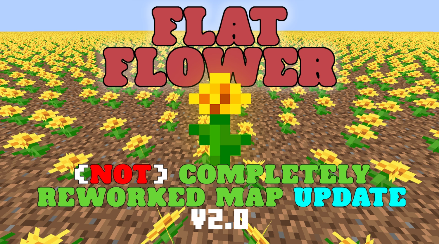 Скачать FlatFlower Challenge 2.0 для Minecraft 1.19