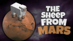 Скачать The Sheep From Mars 1.0 для Minecraft 1.17.1