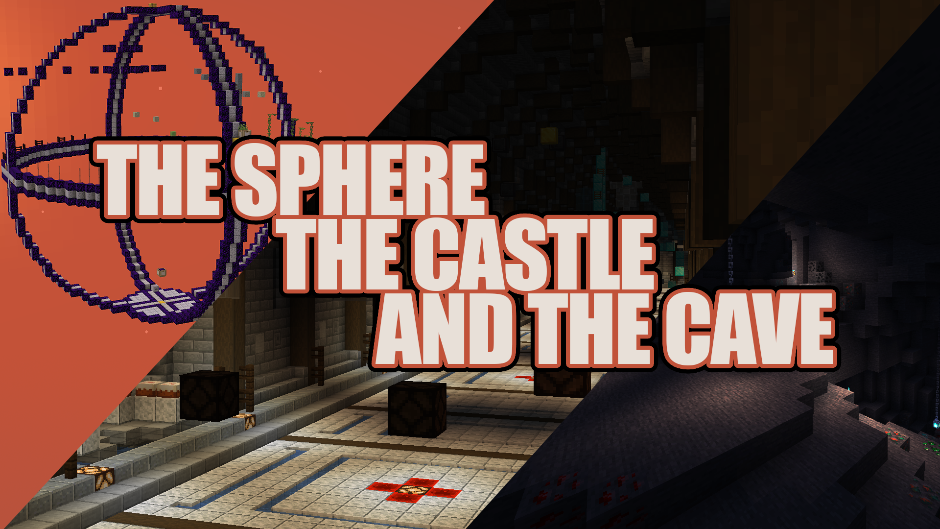 Скачать The Sphere, The Castle, And The Cave 1.0 для Minecraft 1.19