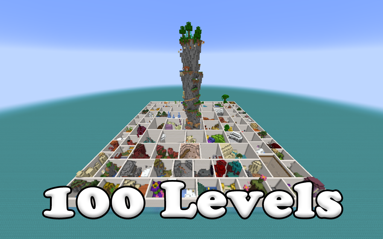 Скачать 100 Levels 1.2 для Minecraft 1.20.1