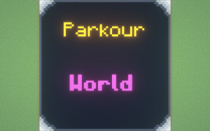Скачать Parkour World 1.0 для Minecraft 1.18.1