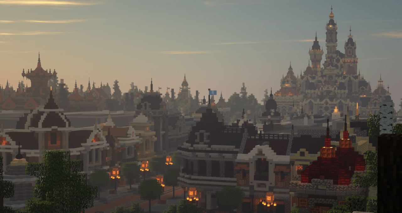 Скачать Valenturia Themepark 1.0 для Minecraft 1.18.2