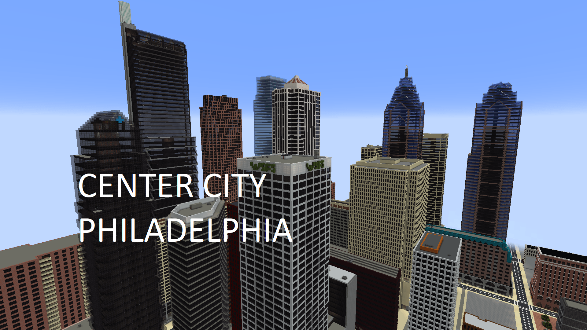 Скачать Center City Philadelphia 1.1 для Minecraft 1.19.3