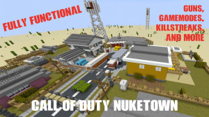 Скачать Call of Duty Nuketown 1.1 для Minecraft 1.18.1
