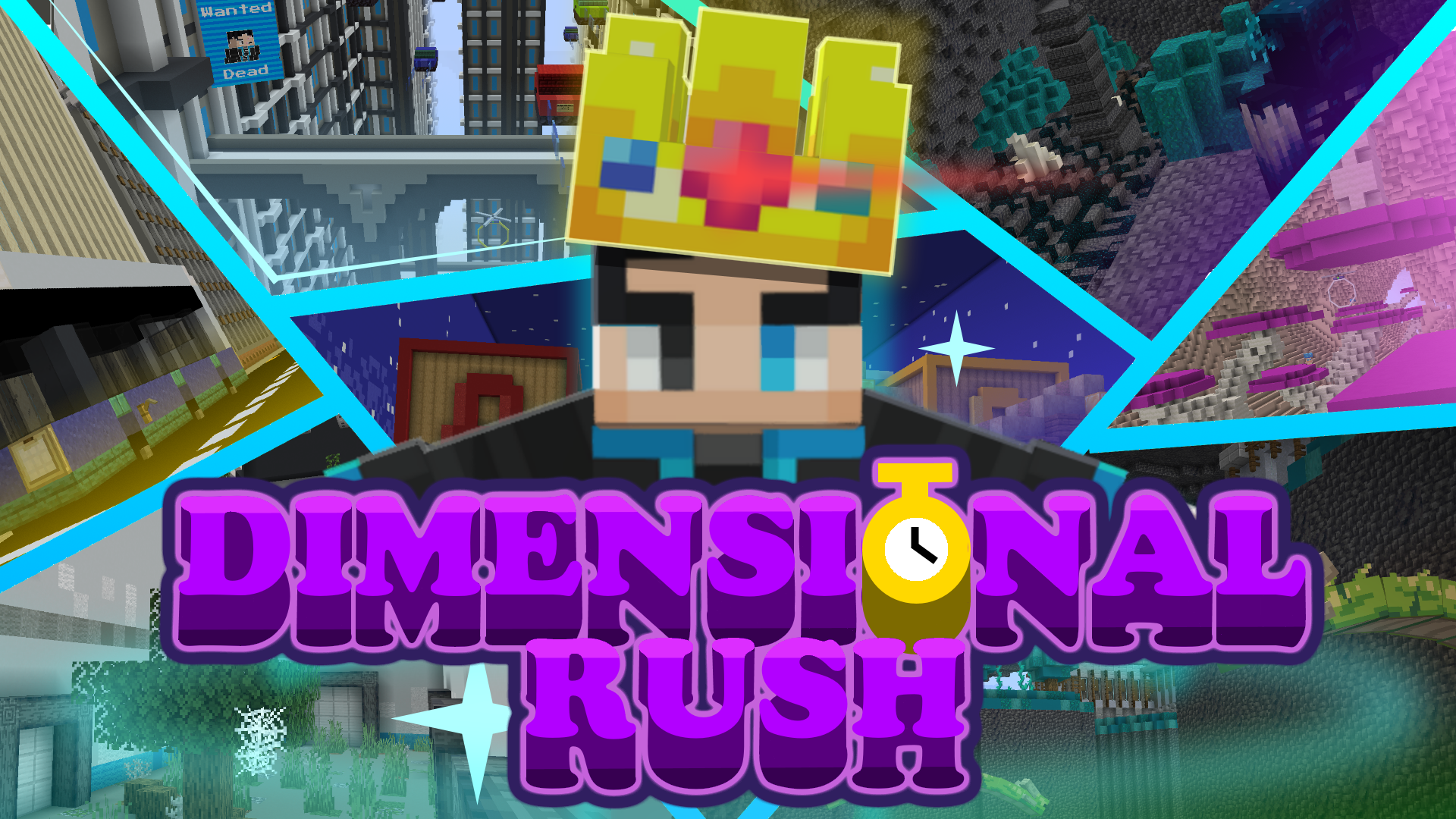 Скачать Dimensional Rush 1.0 для Minecraft 1.19.3