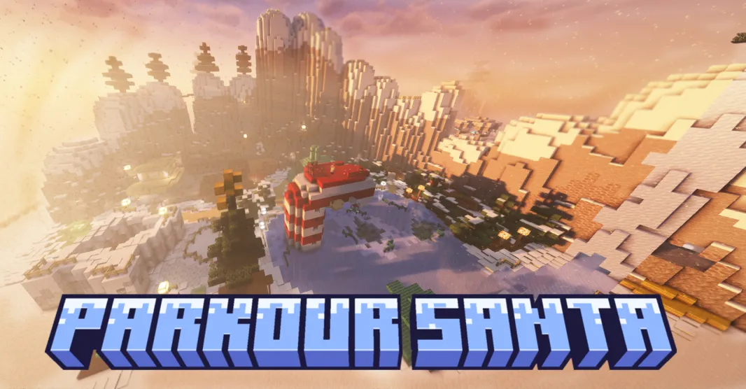 Скачать Parkour Santa Claus 1.0.0 для Minecraft 1.20.2