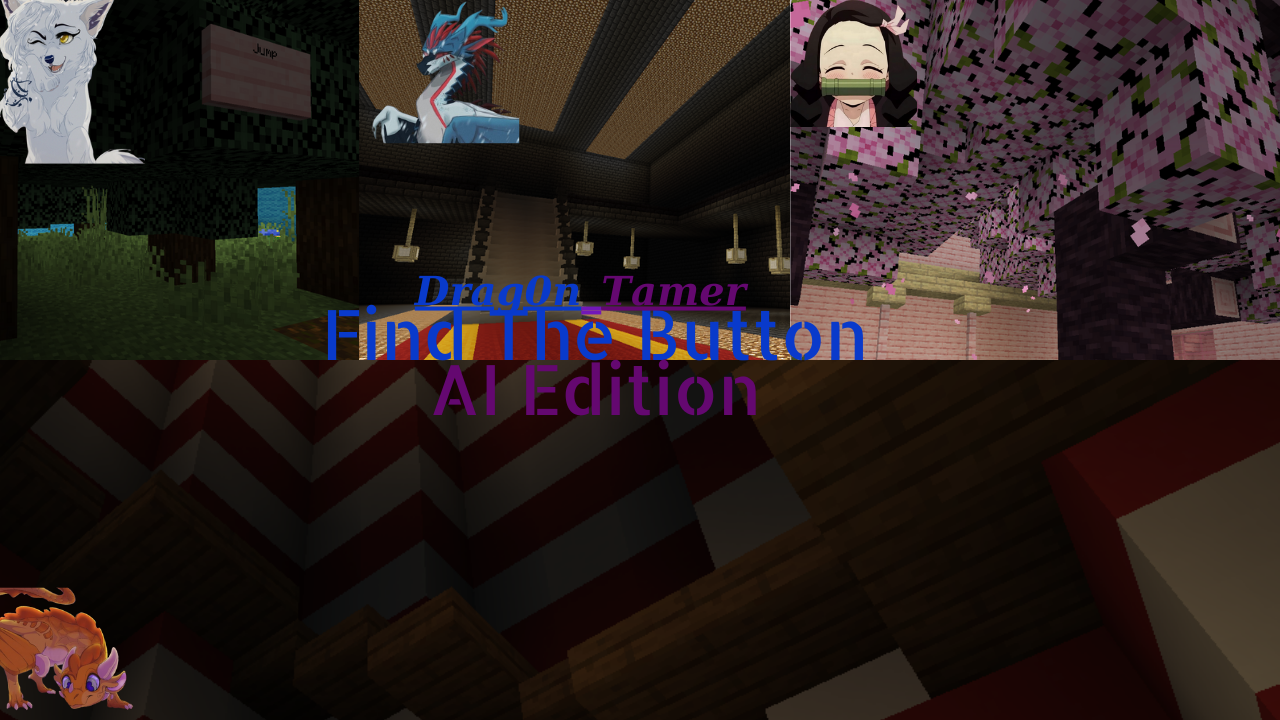 Скачать Find The Button: AI Edition 1.0 для Minecraft 1.20.1