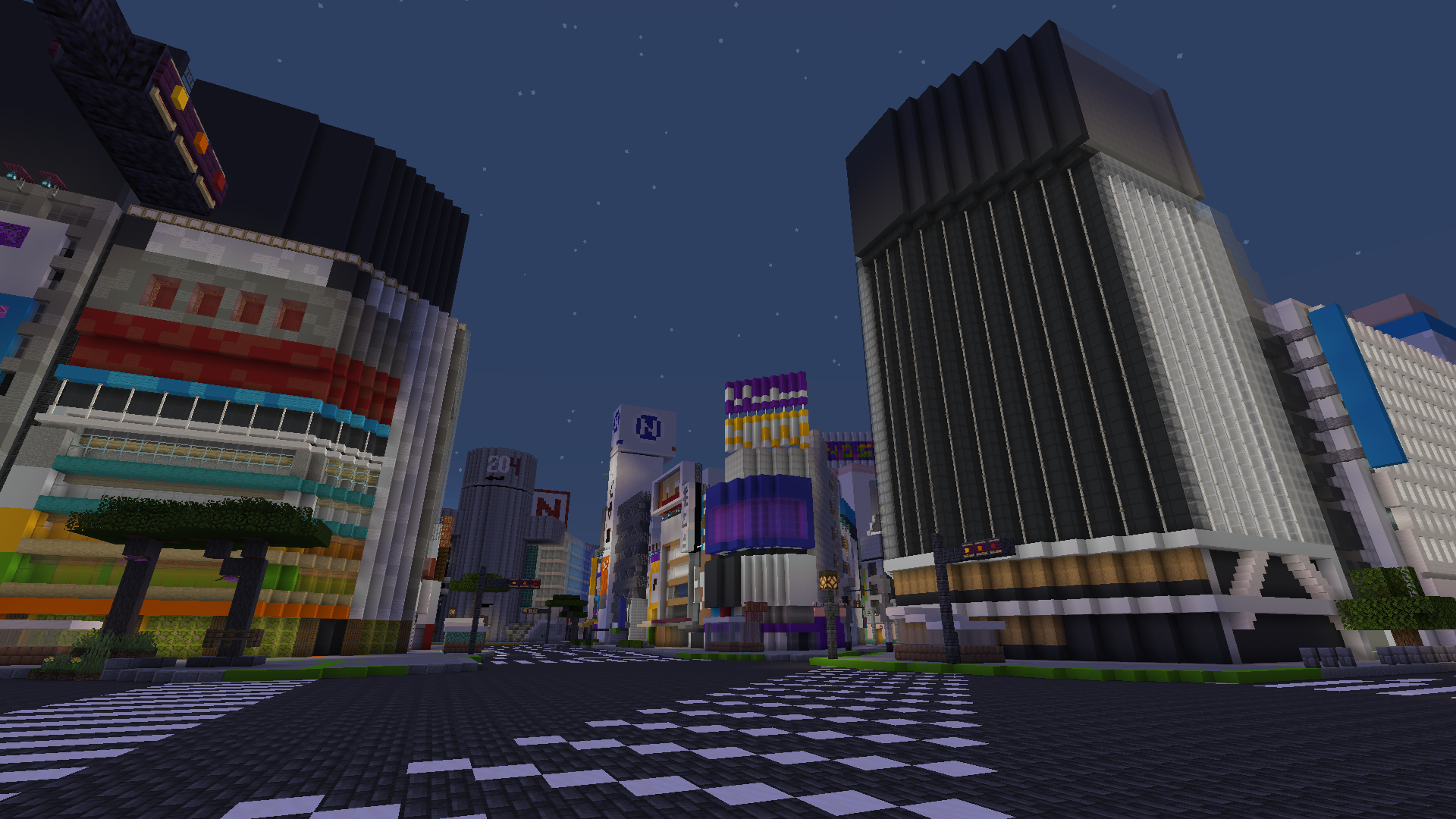 Скачать Shibuya Recreation. Sort of.... 1.0 для Minecraft 1.20.2