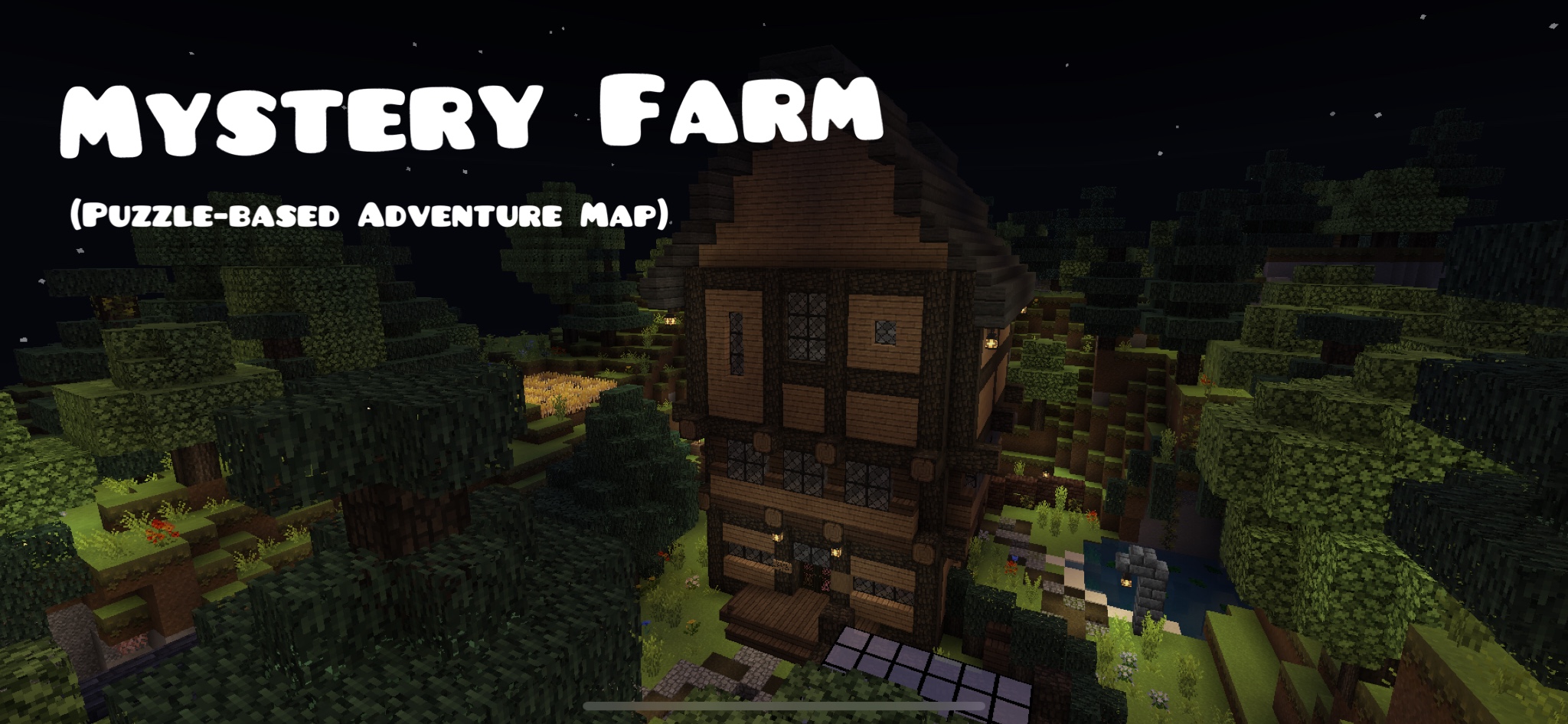 Скачать Mystery Farm 1.0 [Bedrock Map] для Minecraft 1.20.1