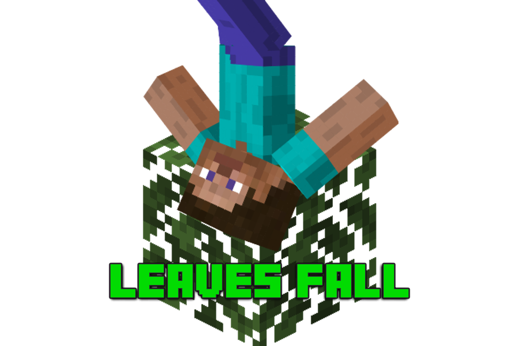 Скачать LEAVES FALL 1.0 для Minecraft 1.20