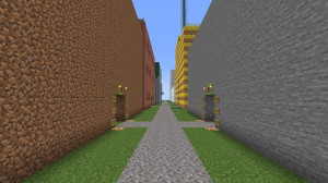 Скачать Street Parkour 1.0 для Minecraft 1.20.1