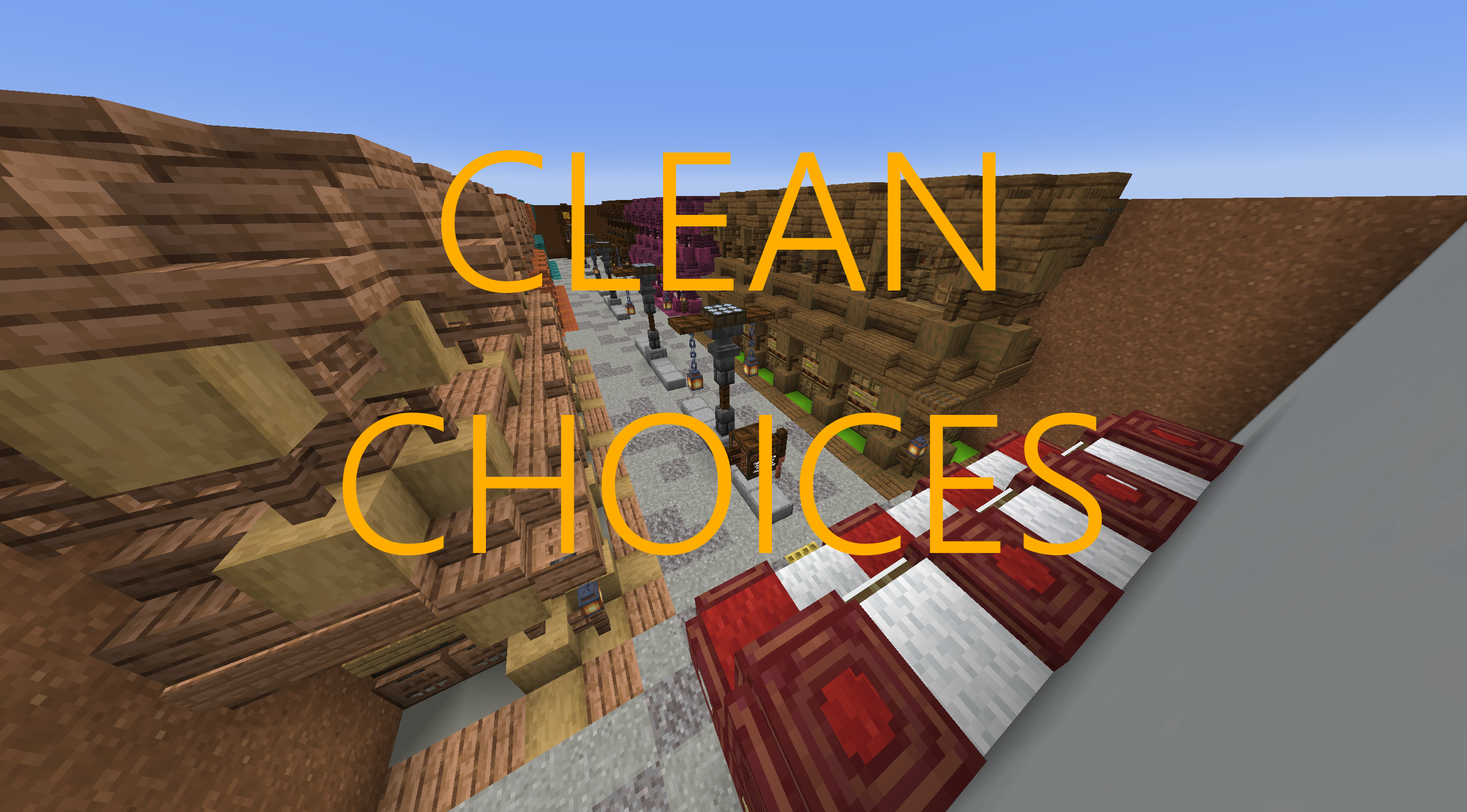 Скачать Clean Choices 1.1 для Minecraft 1.20.1