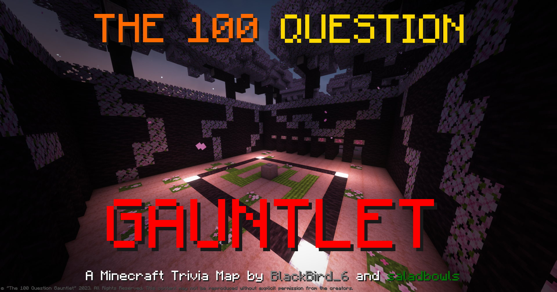 Скачать The 100 Question Gauntlet 1.0.3 для Minecraft 1.20.1