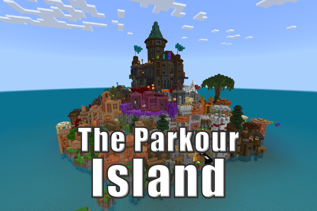 Скачать The Parkour Island 1.0 для Minecraft 1.20.1