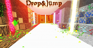 Скачать Drop&amp;Jump для Minecraft 1.12.2