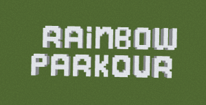 Скачать Rainbow Parkour для Minecraft 1.12.2