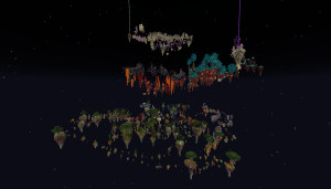 Скачать Floating Islands Parkour 1.0 для Minecraft 1.19.4