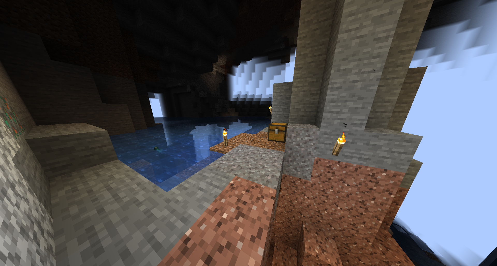Скачать Cave Survival 1.0 для Minecraft 1.19