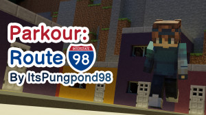 Скачать Parkour: Route 98 1.1 для Minecraft 1.19.3